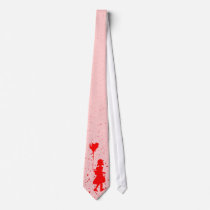 raining hearts. ties