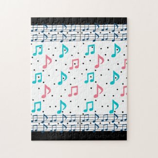 Raining Music Notes