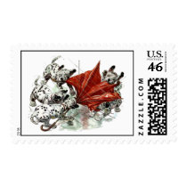 raining stamps