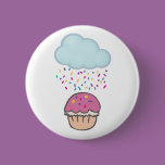 Raining Sprinkles on Cupcake