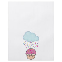 Raining Sprinkles on Cupcake Flyer