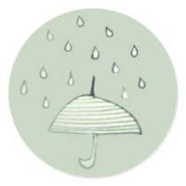 Raining Sticker 001