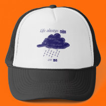 Rains on Me [Emo] hats
