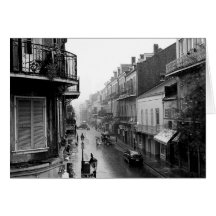 Rainswept Royal Street Card
