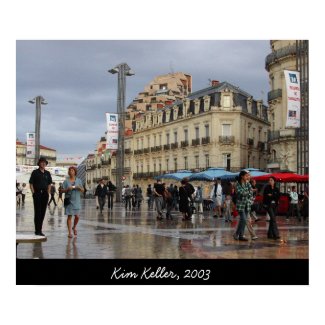 Rainy Afternoon in Mont Pilier print