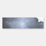 Rainy cloudy stormy sky. Gray and Blue. Bumper Sticker