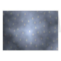 Rainy cloudy stormy sky. Gray and Blue. Greeting Card
