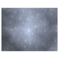 Rainy cloudy stormy sky. Gray and Blue. Personalized Flyer