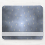 Rainy cloudy stormy sky. Gray and Blue. Mouse Pad