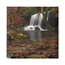 Rainy Day at Laurel Falls magnets by waterfallhunter Rainy Day at Laurel Falls magnets