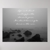 Rainy Day at the Beach posters
