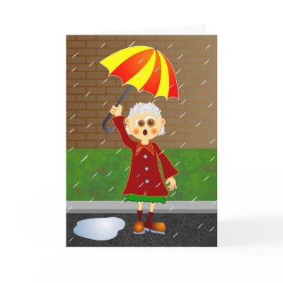 Rainy Day Cards by prawny