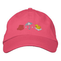 Rainy Day embroidered hats by ZazzleEmbroidery Rainy Day embroidered hats