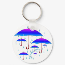 Rainy Day Feeling keychains by ragtops Rainy Day Feeling keychains