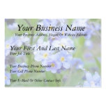Rainy Day Forget Me Nots Business Cards