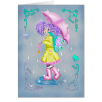 Rainy Day Friends Card
