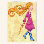 Rainy Day greetings cards