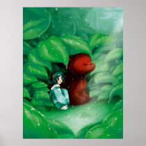 Rainy Day Hideaway Poster Print posters