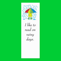 rainy day, I like to read on rainy days. business cards