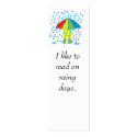 rainy day, I like to read on rainy days. business cards