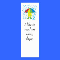 rainy day, I like to read on rainy days. business cards
