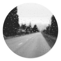 Rainy Day in Alberta Stickers