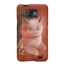 Rainy Day Kitty Cat Samsung Galaxy Covers