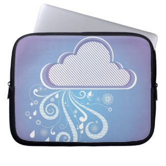 Rainy Day Laptop Sleeve electronicsbag