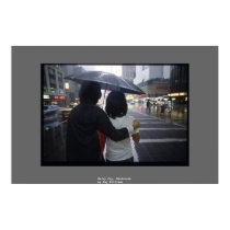 Rainy Day, Manhattan posters