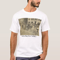 Rainy Day New Yorkers t-shirts by Soosun Rainy Day New Yorkers t-shirts
