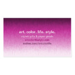 Rainy Day Ombre Custom Business Card Templates