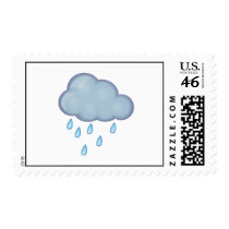 rainy day postage stamps