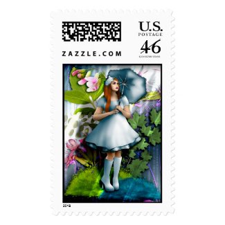 Rainy Day Postage Stamps stamp