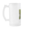 Rainy day red tram romantic couple umbrella mug