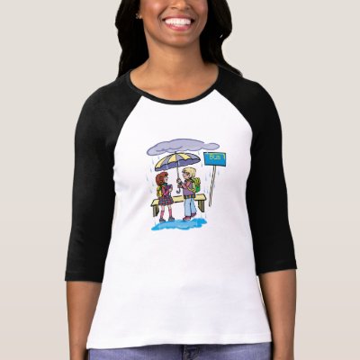 Rainy Day T-shirts by shopaholicchick
