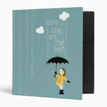 Rainy Days Binder binders
