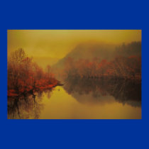 rainy fall on the james river posters by zack12349 rainy fall on the james river posters