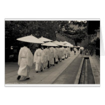 Rainy Morning at Kitano Tenman-gū cards