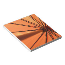 Rainy Orange Notepad