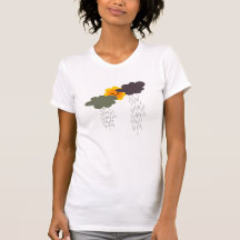 rainy weather t shirts