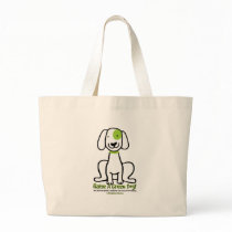 Raise a Green Dog Totebag by JohannTheDog Raise a Green Dog Totebag