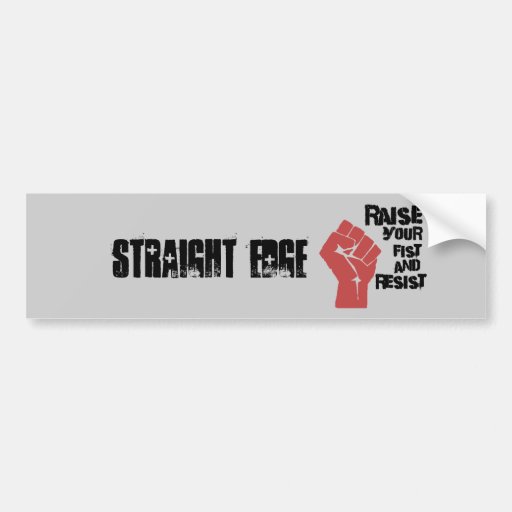 Raise your fist and resist bumper stickers