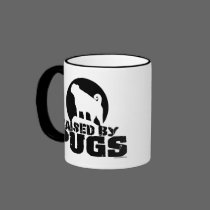 RAISED BY PUGS MUGS!