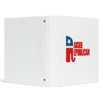 RAISED REPUBLICAN - 3 RING BINDERS