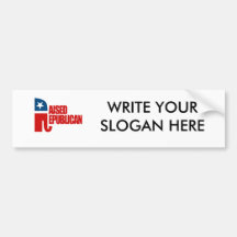 RAISED REPUBLICAN - BUMPER STICKER