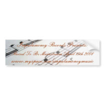 Raised To Be Mainstream Bumper Sticker bumper stickers