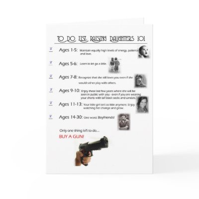 Raising Daughters 101 Card by NotionsbyNique