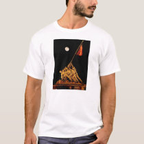raising the flag t-shirts by huckster raising the flag t-shirts