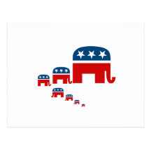 Raising them Republican Post Cards
