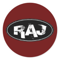 RAJ LOGO(STICKER) by wagz362 RAJ LOGO(STICKER)
